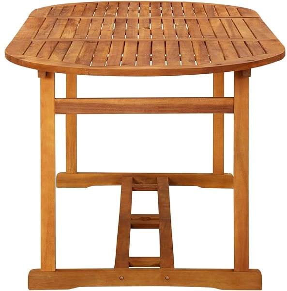 Záhradný stôl Záhradný jedálenský stôl 180 × 90 × 75 cm masívne akáciové drevo, 315948 ...