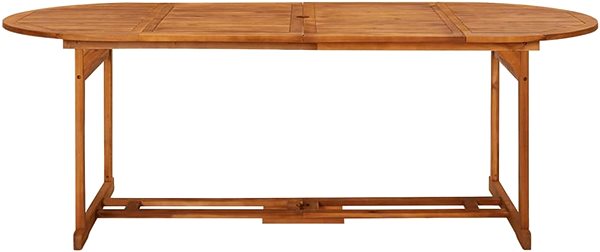 Záhradný stôl Záhradný jedálenský stôl 220 × 90 × 75 cm masívne akáciové drevo, 315949 ...