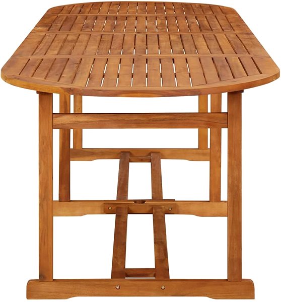 Záhradný stôl Záhradný jedálenský stôl  280 × 90 × 75 cm masívne akáciové drevo, 315950 ...