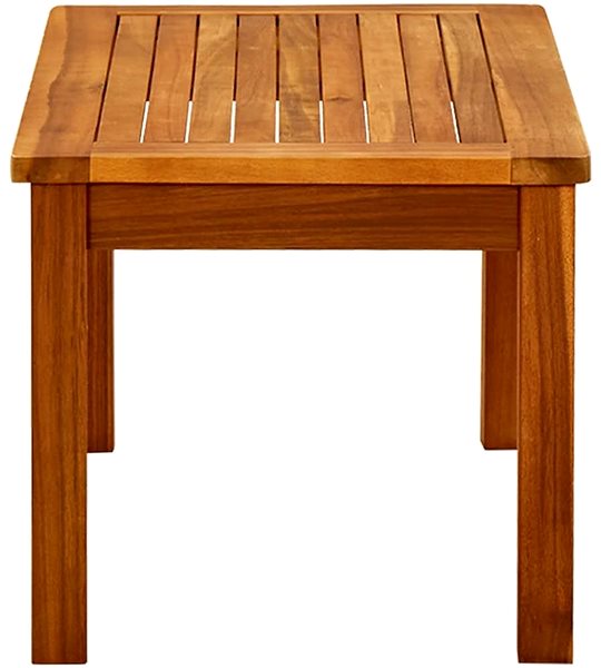 Záhradný stôl Záhradný konferenčný stolík 70 × 40 × 36 cm masívna akácia, 316399 ...