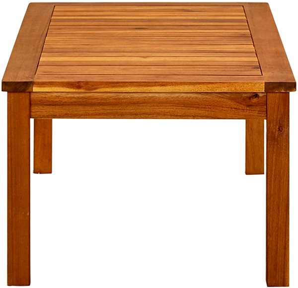 Záhradný stôl Záhradný konferenčný stolík 90 × 50 × 36 cm masívna akácia, 316400 ...