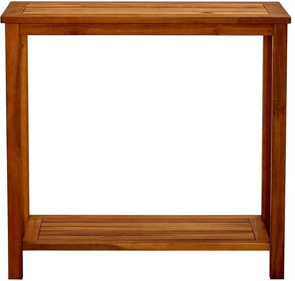 Záhradný stôl Záhradný konzolový stolík 80 × 35 × 75 cm masívne akáciové drevo, 316405 ...