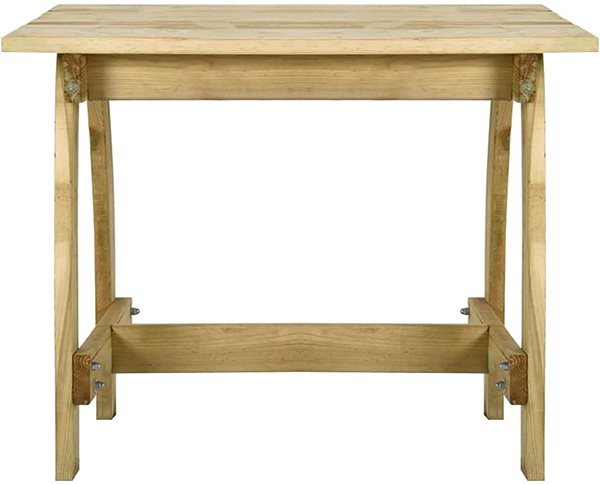 Záhradný stôl Záhradný stôl 110 × 74 × 75 cm impregnované borovicové drevo, 318403 ...