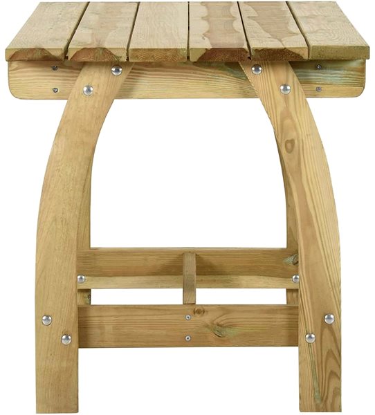 Záhradný stôl Záhradný stôl 110 × 74 × 75 cm impregnované borovicové drevo, 318403 ...