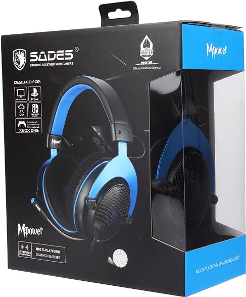 Gaming-Headset Sades Mpower Verpackung/Box