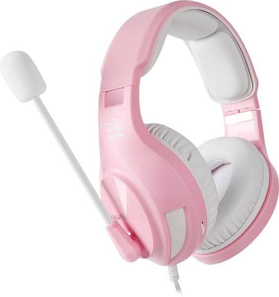 Gamer fejhallgató A2 árnyalatú rózsaszín Oldalnézet