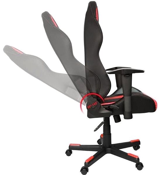 Gaming Chair Sades Orion Red Features/technology