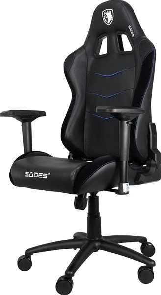 Gaming-Stuhl Sades Crux Gaming Chair Seitlicher Anblick