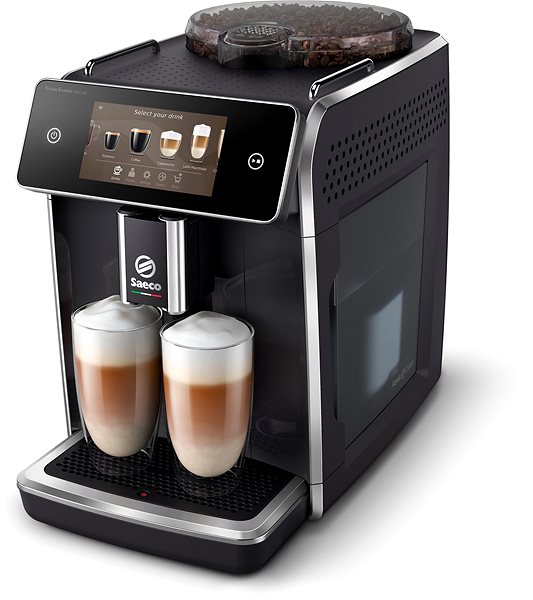 Automatic Coffee Machine Saeco GranAroma Deluxe SM6680/00 Lateral view