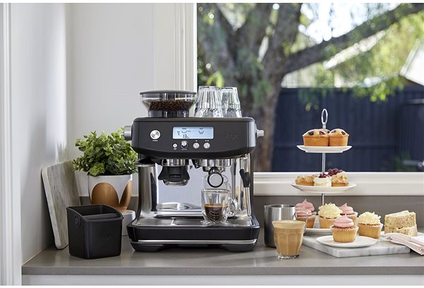 Lever Coffee Machine SAGE SES878BTR Lifestyle