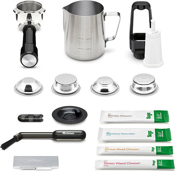 Pákový kávovar SAGE SES882BSS ...