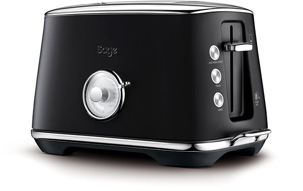 Toaster STA735BTR Black Truffle SAG Lateral view