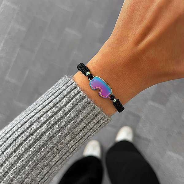 Sailbrace Universe goggle braided bracelet.