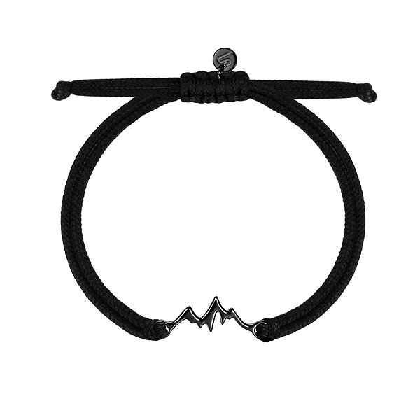 Sailbrace Mountain Bracelet, Black