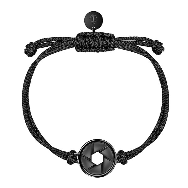Sailbrace Lens Bracelet, Black.