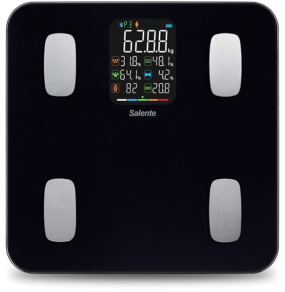 Bathroom Scale Salente MaxFit black ...