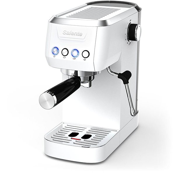 Siebträgermaschine Salente Coffio Weiß ...