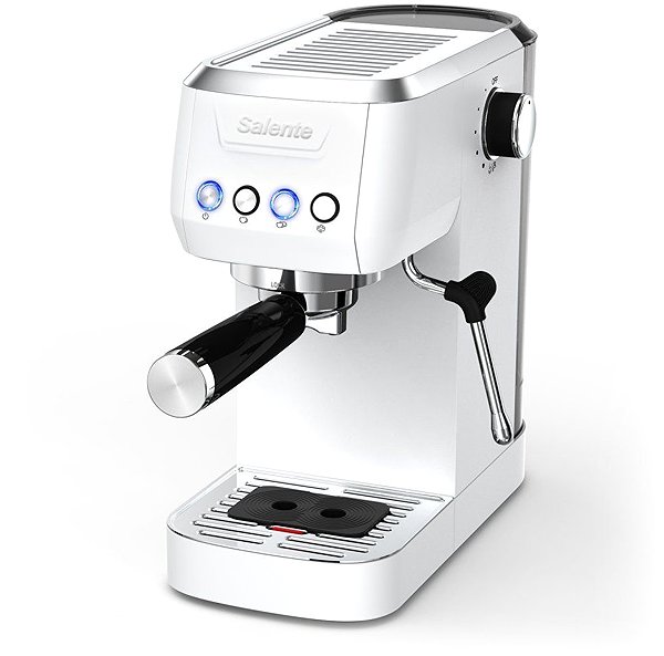 Siebträgermaschine Salente Coffio Weiß ...