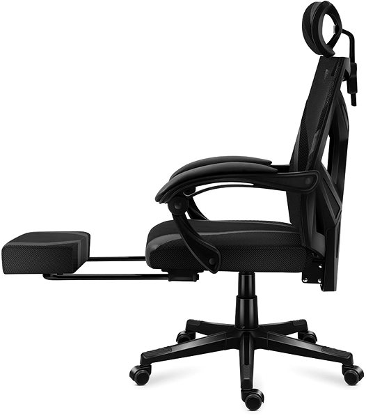 Herní židle Huzaro Herní židle Combat 5.0, černá ...