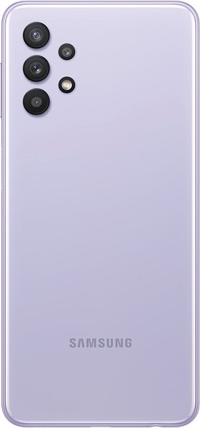Mobile Phone Samsung Galaxy A32 5G Purple Back page