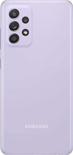 Mobile Phone Samsung Galaxy A52 Purple Back page