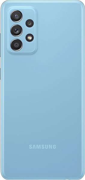 Mobile Phone Samsung Galaxy A52 Blue Back page