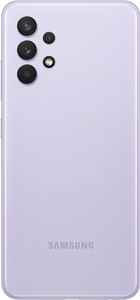 Handy Samsung Galaxy A32 lila Rückseite