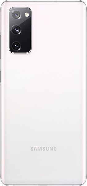 Mobile Phone Samsung Galaxy S20 FE white Back page