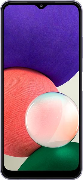 Mobile Phone Samsung Galaxy A22 5G 128GB Purple Screen