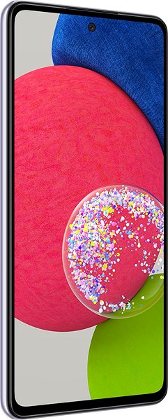 Mobilný telefón Samsungu Galaxy A52s 5G fialový Lifestyle