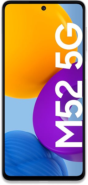 Handy Samsung Galaxy M52 5G 6GB/128GB Weiß Screen