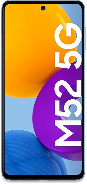 Handy Samsung Galaxy M52 5G 8GB/128GB Blau Screen