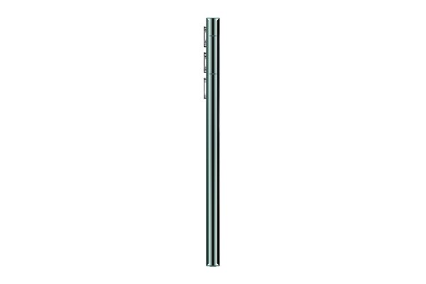 Handy Samsung Galaxy S22 Ultra 5G 256 GB - grün Seitlicher Anblick