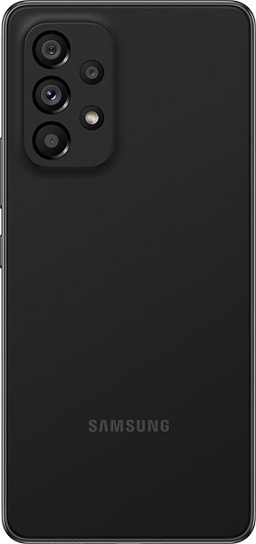 Handy Samsung Galaxy A53 5G 128 GB - schwarz Rückseite
