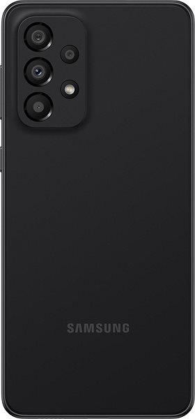 Handy Samsung Galaxy A33 Schwarz Rückseite