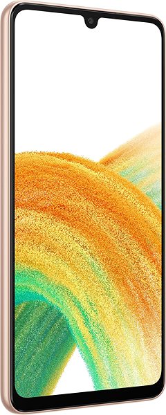 Handy Samsung Galaxy A33 Orange Lifestyle