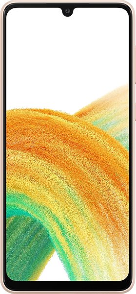Handy Samsung Galaxy A33 Orange Screen