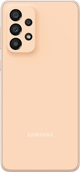 Mobile Phone Samsung Galaxy A33 Orange Back page