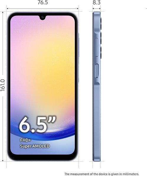 Mobile Phone Samsung Galaxy A25 5G 8GB/256GB blue ...