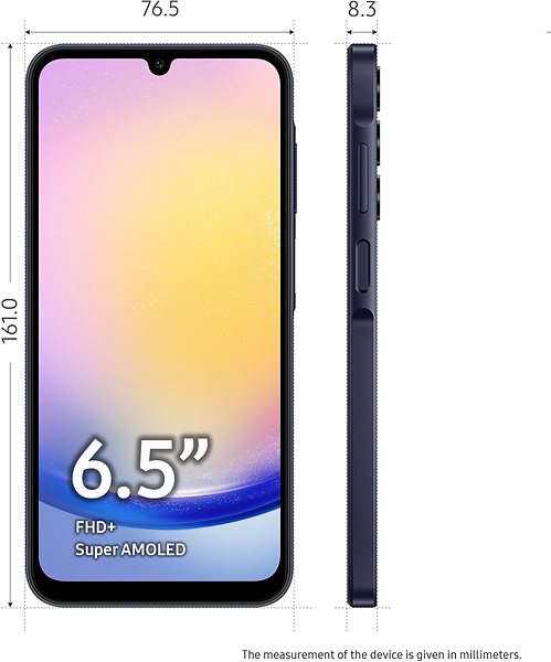 Mobile Phone Samsung Galaxy A25 5G 8GB/256GB black ...