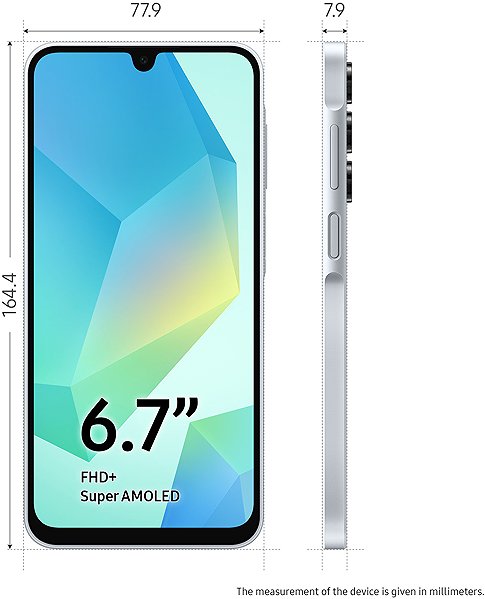 Handy Samsung Galaxy A16 5G 4 GB / 128 GB Light Gray ...