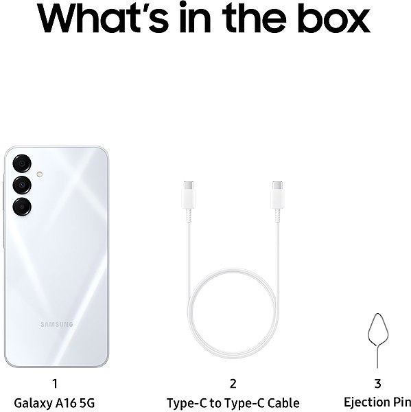 Handy Samsung Galaxy A16 5G 4 GB / 128 GB Light Gray ...