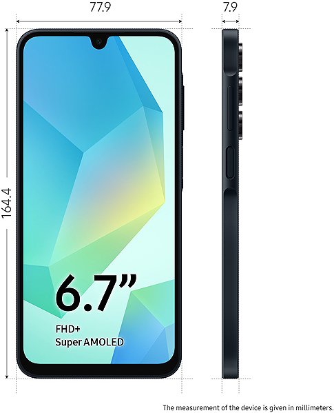 Mobile Phone Samsung Galaxy A16 5G 4GB/128GB Blue Black ...
