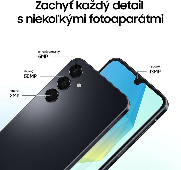 Mobilný telefón Samsung Galaxy A16 LTE 4 GB/128 GB Black ...