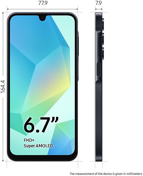 Mobile Phone Samsung Galaxy A16 LTE 4GB/128GB Black ...