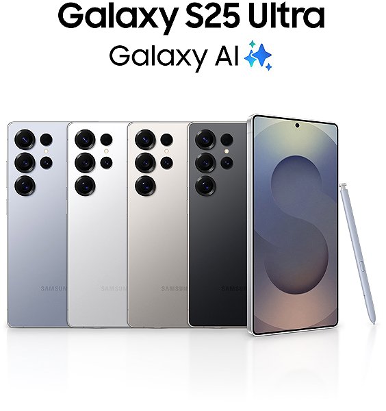 Mobile Phone Samsung Galaxy S25 Ultra 12GB/256GB Titanium Black ...