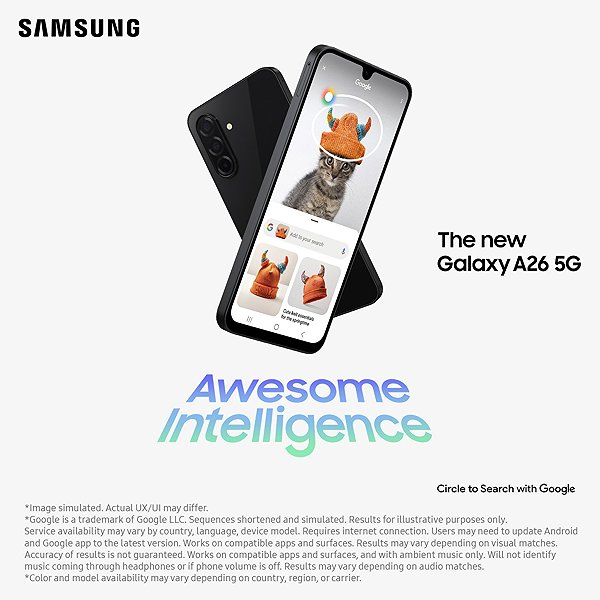 Mobile Phone Samsung Galaxy A26 6GB/128GB White ...