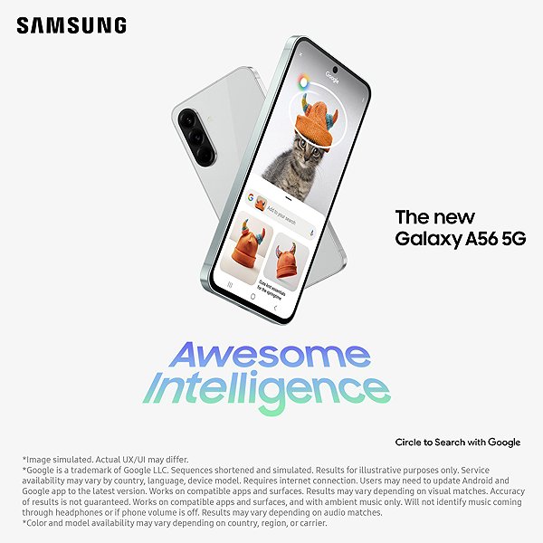 Mobile Phone Samsung Galaxy A56 8GB/128GB Awesome Lightgray ...