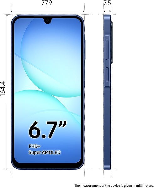 Mobile Phone Samsung Galaxy A17 5G 4GB/128GB Dark Blue ...