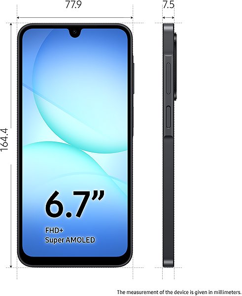 Mobile Phone Samsung Galaxy A17 5G 4GB/128GB Black ...